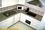 K�che der Ferienwohnung