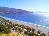 Strand in Almu�ecar