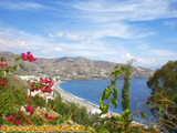 Strand in Almu�ecar