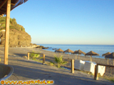 Strand in Almu�ecar